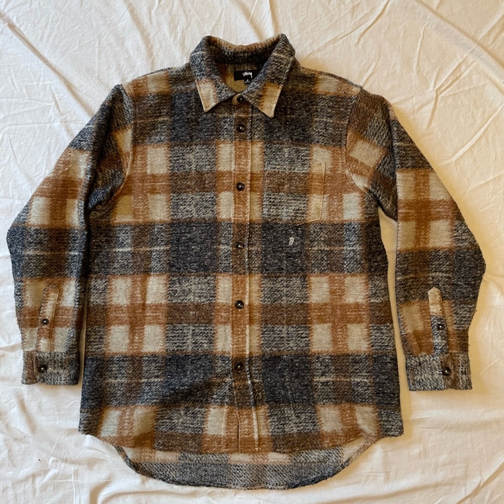 Stussy Knit Button-Up - Small